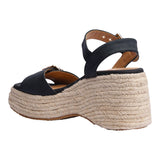 SANDALIA CUÑA PARA MUJER LOB FOOTWEAR NEGRO 88806001