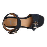 SANDALIA CUÑA PARA MUJER LOB FOOTWEAR NEGRO 88806001