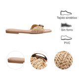 SANDALIA PISO PARA MUJER LOB FOOTWEAR BEIGE 89306007