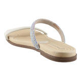 Sandalia Piso Para Mujer Lob Footwear Napa Turim Blanco 86804729