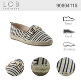 Alpargata para mujer Lob Footwear Textil Beige 90604115