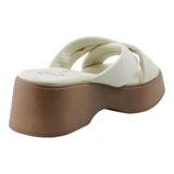 sandalia cuna para mujer lob footwear lickra beige 90605042