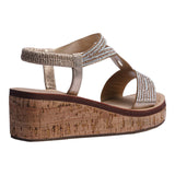 SANDALIA CUÑA PARA MUJER LOB FOOTWEAR ROSE GOLD 89306029