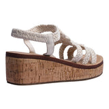 SANDALIA CUÑA PARA MUJER LOB FOOTWEAR BEIGE 89306026