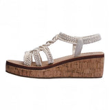 SANDALIA CUÑA PARA MUJER LOB FOOTWEAR BEIGE 89306026