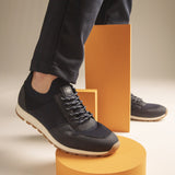 TENIS AZUL PARA HOMBRE DE TEXTIL LOB FOOTWEAR 90804017