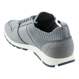 Tenis Para Hombre Lob Footwear Textil Gris 90804018