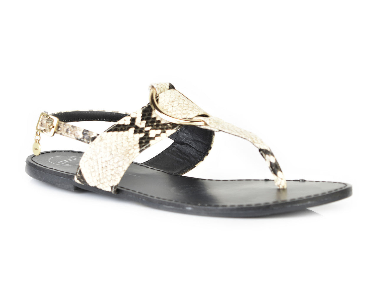 SANDALIA PISO PARA MUJER LOB FOOTWEAR BEIGE 91400076