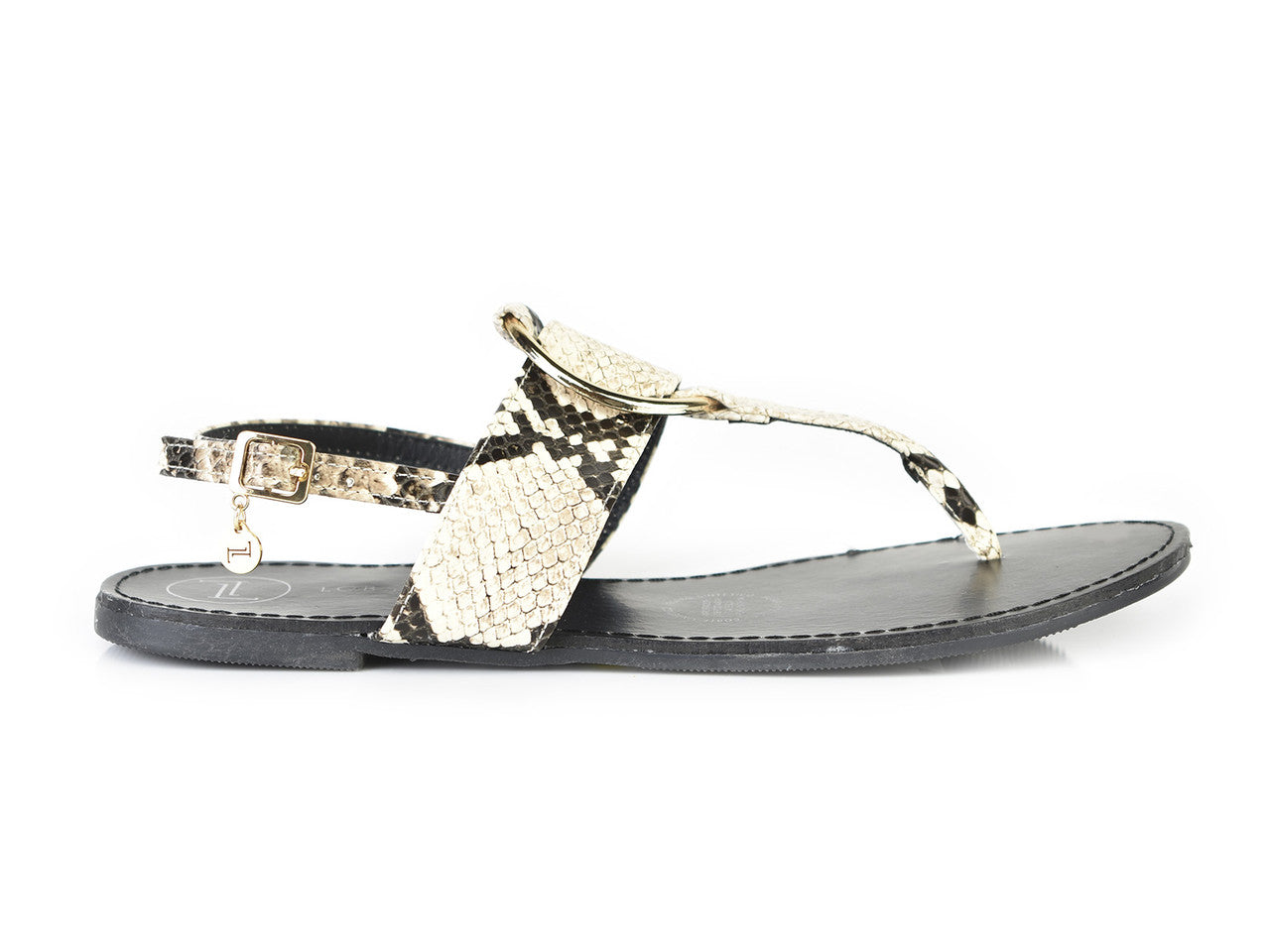 SANDALIA PISO PARA MUJER LOB FOOTWEAR BEIGE 91400076