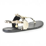 SANDALIA PISO PARA MUJER LOB FOOTWEAR BEIGE 91400076
