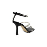 SANDALIA TACÓN PARA MUJER LOB FOOTWEAR NEGRO 91703042