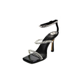 SANDALIA TACÓN PARA MUJER LOB FOOTWEAR NEGRO 91703042