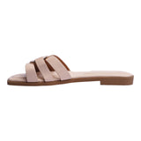 sandalia piso para mujer lob footwear pu beige 91805031