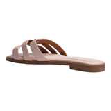 sandalia piso para mujer lob footwear pu beige 91805031