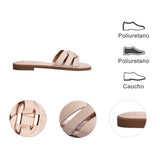 sandalia piso para mujer lob footwear pu beige 91805031