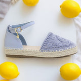 ALPARGATA AZUL PARA MUJER DE TEXTIL LOB FOOTWEAR 91805033