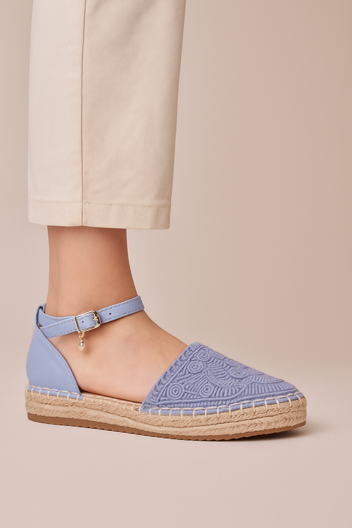 ALPARGATA AZUL PARA MUJER DE TEXTIL LOB FOOTWEAR 91805033