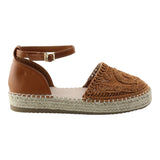 ALPARGATA CAFÉ PARA MUJER DE TEXTIL LOB FOOTWEAR 91805034