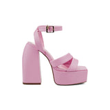 SANDALIA TACÓN PARA MUJER LOB FOOTWEAR ROSA 92003104