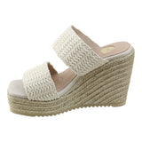 sandalia cuna para mujer lob footwear textile beige 92005028