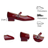 FLAT PARA MUJER LOB FOOTWEAR ROJO 92005500
