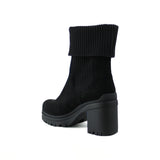 BOTIN NEGRO PARA MUJER DE SUEDE LOB FOOTWEAR 92304506