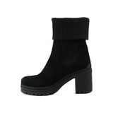 BOTIN NEGRO PARA MUJER DE SUEDE LOB FOOTWEAR 92304506
