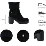 BOTIN PARA MUJER LOB FOOTWEAR NEGRO 92306501