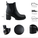 BOTIN PARA MUJER LOB FOOTWEAR NEGRO 92306502