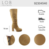 Bota para mujer Lob Footwear Pu Suede Café 92304546