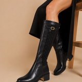 BOTA NEGRA PARA MUJER  LOB FOOTWEAR 92304547
