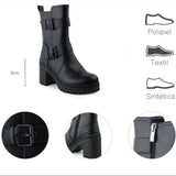 BOTIN PARA MUJER LOB FOOTWEAR NEGRO 92306851