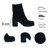 BOTIN PARA MUJER LOB FOOTWEAR  NEGRO 92305524