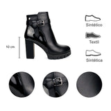 BOTIN PARA MUJER LOB FOOTWEAR NEGRO 92306504