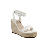 SANDALIA CUÑA PARA MUJER LOB FOOTWEAR BLANCO 92503074
