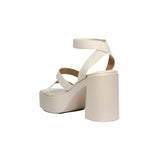 SANDALIA TACÓN PARA MUJER LOB FOOTWEAR BEIGE 92503079