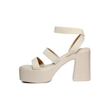 SANDALIA TACÓN PARA MUJER LOB FOOTWEAR BEIGE 92503079