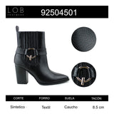 Botin Para Mujer Lob Footwear Pu Croc Negro 92504501