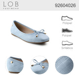 flat para mujer lob footwear pu azul 92604026