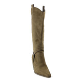 Bota Para Mujer Lob Footwear Pu Suede Café 92604572