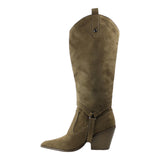 Bota Para Mujer Lob Footwear Pu Suede Café 92604572