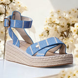 ALPARGATA AZUL PARA MUJER DE TEXTIL LOB FOOTWEAR 92605020
