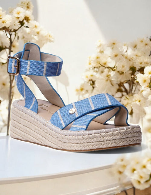 ALPARGATA AZUL PARA MUJER DE TEXTIL LOB FOOTWEAR 92605020