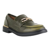 Brogue Para Mujer Lob Footwear Pu Verde 92804552