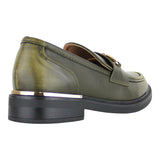 Brogue Para Mujer Lob Footwear Pu Verde 92804552