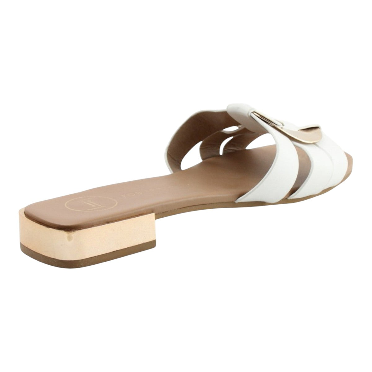 SANDALIA DE PISO BLANCA PARA MUJER  LOB FOOTWEAR 92805037
