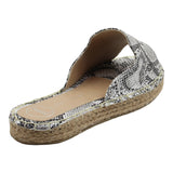 Sandalia Piso Para Mujer Lob Footwear Cobra Rey Plata 77004493