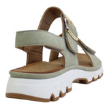 SANDALIA PISO PARA MUJER LOB FOOTWEAR PU VERDE 93205489