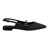 flat para mujer lob footwear rafia negro 93405056