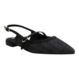 flat para mujer lob footwear rafia negro 93405056